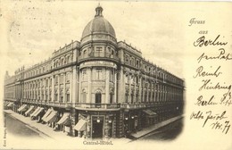 T1/T2 1898 Berlin, Central Hotel - Zonder Classificatie