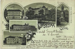 T2/T3 1898 Celle, Schloss, Krieger Denkmal, Oberlandergericht, Infanterie Kaserne, Artillerie Kaserne / Castle, Military - Unclassified