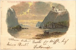 T2 1899 Hardangerfjord. Kunstanstalt Paul Finkenrath Litho - Zonder Classificatie