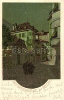 T2 Bolzano, Bozen (Südtirol); Das Batzenhäusl / Restaurant, Beer Hall And Hotel. Künstlerpostkarten Nach Oelgemalden Lit - Ohne Zuordnung