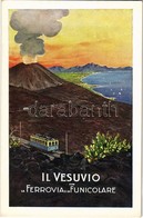 ** T2 Vesuvio Con La Ferrovia E La Funicolare / Mount Vesuvius With Railway And Funicular. Tourist Advertisement - Ohne Zuordnung