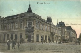 T2/T3 1909 Pozarevac, Pozsarevác, Passarowitz; Grand Hotel, Town Hall, Shops (EK) - Sin Clasificación