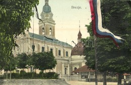 T2/T3 Brezje, Bresiach; Basilica. Slovenian Flag (EK) - Non Classés