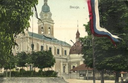 T2/T3 Brezje, Bresiach; Basilica. Slovenian Flag (EK) - Zonder Classificatie