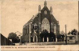 T2 1907 Auckland, Methodist Church On Pitt Street - Unclassified