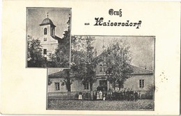 T2/T3 Kalyniv, Kaisersdorf, Kalinów; Kirche / Church, School (?) (EK) - Non Classés
