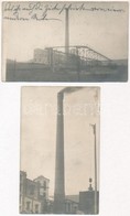 1912 Zalishchyky, Zalischyky, Zaleszczyki; Fabrik / Factory - 2 Original Photo Postcards - Ohne Zuordnung