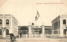 ** T1 Saigon, Ho Chi Minh City; Caserne De L'Infanterie Coloniale / Military Barracks Of The Colonial Infantry - Unclassified