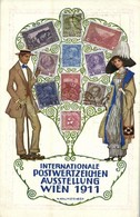 T2 1911 Wien, Internationale Postwertzeichen Ausstellung / International Postage Stamp Exhibition In Vienna. Philately A - Non Classés