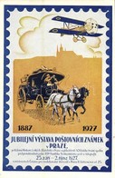 T2/T3 1887-1927 Jubilejní Vystava Postovních Známek V Praze / 40th Jubilee Exhibition Of Postage Stamps In Prague, Phila - Non Classés
