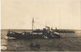 ** T1 Süllyedő Osztrák-magyar Haditengerészeti Torpedónaszád (talán Az SMS Viper, ExTb 17?) / K.u.K. Kriegsmarine Torped - Non Classés