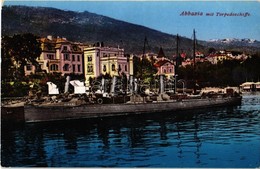 ** T1/T2 Abbazia, Opatija; SMS Viper, Osztrák-magyar Haditengerészet Torpedónaszádja (később SM Tb 17) / K.u.K. Kriegsma - Non Classés