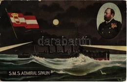 * T2/T3 SMS Admiral Spaun Osztrák-magyar Gyorscirkáló Este / K.u.K. Kriegsmarine / Austro-Hungarian Navy SMS Admiral Spa - Non Classés