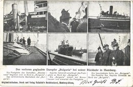 T2/T3 1899 Der Verloren Geglaubte Dampfer 'Bulgaria' Bei Seiner Rückkehr In Hamburg, Kapitän Schmidt, Dampfer 'Blankenes - Zonder Classificatie