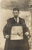 * T2/T3 ~1916 Orosz Zsidó Csempész Az Első Világháborúban / Russian Jewish Smuggler During WWI. Judaica Photo - Ohne Zuordnung