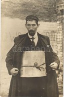 * T2/T3 ~1916 Orosz Zsidó Csempész Az Első Világháborúban / Russian Jewish Smuggler During WWI. Judaica Photo - Unclassified