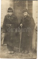 * T2/T3 1916 Orosz Zsidók Az Első Világháborúban / Russian Jewish Men During WWI. Judaica Photo - Unclassified