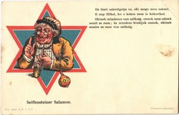 ** T2/T3 Seiffensteiner Salamon / Jewish Vendor. Humorous Judaica Art Postcard. Athenaeum Litho (EK) - Non Classificati