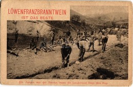 ** T2/T3 Löwen-Franzbranntwein Ist Das Beste. Die Jungen Aus Der Bácska Bauen Die Landstrasse Längs Dem Bug / German Rub - Non Classés