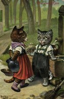 T2/T3 1911 Erst Einen Kuss / Cats. T.S.N. Serie 975. (6. Dess.) S: Arthur Thiele (worn Corners) - Non Classificati
