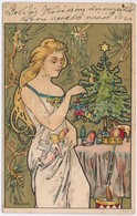 * T2/T3 Christmas / Polish Art Nouveau Litho Postcard S: Kieszkow (Rb) - Non Classés