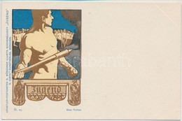 ** T1/T2 II. 23. Künstler-Postkarten D. Münchner Illustr. Wochenschrift 'Jugend' G. Hirth's Kunstverlag, München S: Hans - Ohne Zuordnung