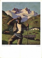 ** T2 Sommer Auf Der Alm. Verlag Alfons Walde, Kitzbühel, Tirol S: Alfons Walde - Zonder Classificatie