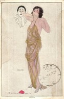 T2/T3 Sloth / Gently Erotic Art Nouveau Postcard. Reinthal & Newman No. 994. S: Raphael Kirchner (fl) - Zonder Classificatie