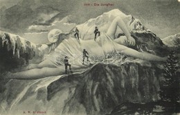 ** T2/T3 Die Jungfrau / Mountain With A Human Face, Gently Erotic (EK) - Ohne Zuordnung