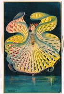 ** T2 Psychedelic Art Deco Mechanical Art Postcard. Very Nice Condition! Deposé DRGM No. 404704. Litho - Non Classés