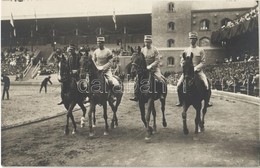 ** T1 1912 Stockholm, Olympiska Spelens Officiella. Nr. 270. Det Segrande Svenska Laget I Prishoppning / 1912 Summer Oly - Sin Clasificación