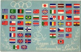 * T2/T3 1936 Olympiajahr, Die Flaggen Der Teilnehmenden Länder. Reichssportverlag / Summer Olympics, The Flags Of The Pa - Non Classés