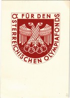 * T2/T3 1936 Für Den Österreichischen Olympiafonds. Zur Erinnerung An Die Fis-Wettkämpfe Innsbruck / For The Austrian Ol - Ohne Zuordnung