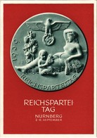 ** T2/T3 1939 Reichsparteitag Nürnberg. Feldpostkarte Reichsparteitag Des Friedens / NSDAP German Nazi Party Propaganda, - Sin Clasificación