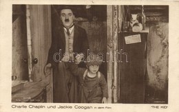 T2 1924 Charlie Chaplin, Jackie Coogan (The Kid). Verlag Ross 665/3. '1924 Budapest Árumintavásár' So. Stpl - Sin Clasificación