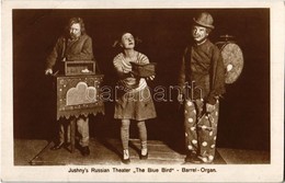 T2 1929 Jushny's Russian Theater 'The Blue Bird' - Barrel Organ, Russian Avant-garde Cabaret By Jasha Jushny - Unclassified