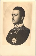 * T1/T2 Habsburg Ottó Kitüntetésekkel / Otto Von Habsburg / Otto, The Crown Prince With Medals. Photo Tury - Ohne Zuordnung