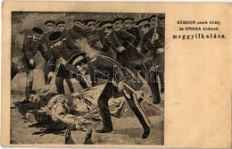 ** T1/T2 Sándor Szerb Király és Draga Királyné Meggyilkolása 1903-ban Oroszbarát Szerb Tisztek által / Assassination Of  - Non Classés