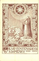 ** T2 Il VII. Centenario Di S. Domenico 1221-1921 / 5th Centenary Of S. Domenico. Art Nouveau, Floral - Ohne Zuordnung