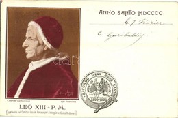 T2/T3 1901 Leo XIII P.M. Anno Santo MDCCCC. Cosmos Catholicus / Pope Leo XIII S: C. Cingolani (EK) - Ohne Zuordnung