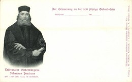 ** T2 1898 Reformator Siebenbürgens Johannes Honterus. Zur Erinnerung An Die 400 Jährige Geburtsfeier. Bildnisskarten Be - Zonder Classificatie