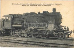 ** T2 1 E-Heissdampf-Dreizylinder-Güterzuglokomotive Der Preussischen Staatsbahn, Gebaut Von Henschel & Sohn In Cassel 1 - Non Classés