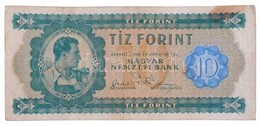 1946. 10Ft 'A051 019268' T:III- / Hungary 1946. 10 Forint 'A051 019268' C:VG 
Adamo F1 - Non Classés