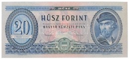 1957. 20Ft 'C 131 008185' T:I / Hungary 1957. 20 Forint With 'C 131 008185' C:UNC 
Adamo F11 - Unclassified