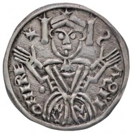 1063-1074. Denár Ag 'Salamon' (0,65g) T:1- / 
Hungary 1063-1074. Denar Ag 'Solomon' (0,65g) C:AU
Huszár: 14., Unger I.:  - Unclassified