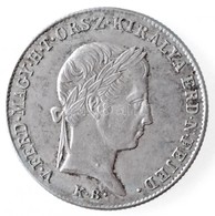 1848KB 10kr Ag 'V. Ferdinánd' (3,85g) T:1- Kis Juszt. / 
Hungary 1848KB 10 Kreuzer Ag 'Ferdinand V' (3,85g) C:AU Small J - Non Classés
