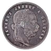 1869KB 1Ft Ag 'Ferenc József / Angyalos Címer' Körmöcbánya (12,31g) T:2,2- / Hungary 1869KB 1 Forint Ag 'Franz Joseph' K - Non Classés