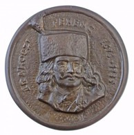 DN 'Rákóczi Ferenc 1676-1735' Egyoldalas, öntött Br Plakett, Hátlapon Akasztóval (137mm) T:1- / ND 'Rákóczi Ferenc 1676- - Zonder Classificatie