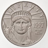 Amerikai Egyesült Államok 1997. 100$ Pt 'Amerikai Sas' (31,1050g/0.9995) T:1 / USA 1997. 100 Dollar Platinum 'American E - Unclassified