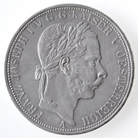 Ausztria 1866A Tallér Ag 'Ferenc József' (18,57g) T:1- 
 Kis Ph./ 
Austria 1866A Thaler Ag 'Franz Joseph' (18,57g) C:AU  - Non Classés